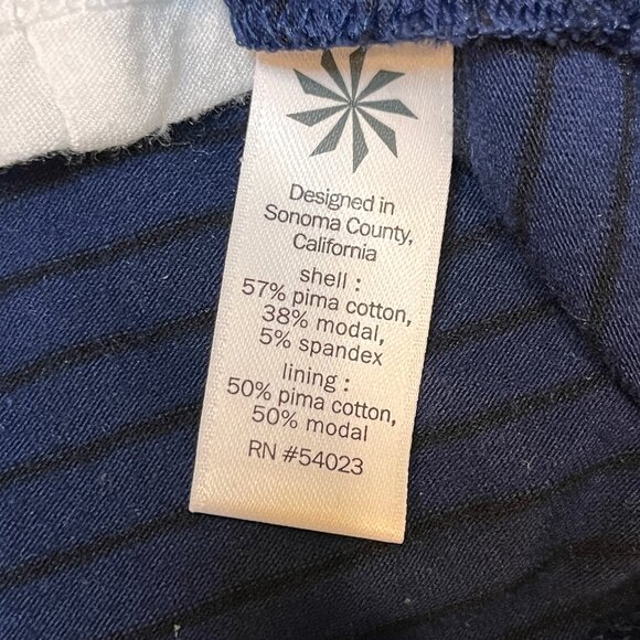 Athleta Sunkissed Midi Dress Blue White Ombre Size S Stretchy Tank Dress Casual - Picture 12 of 13